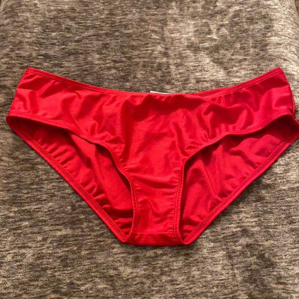 Hot Topic Midnight Hour Red Swim Bottoms